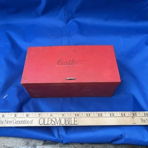 Vintage Anthes Model FP-M Kit Emergency Reflectors With Heavy Metal Case - Foto 1 di 2