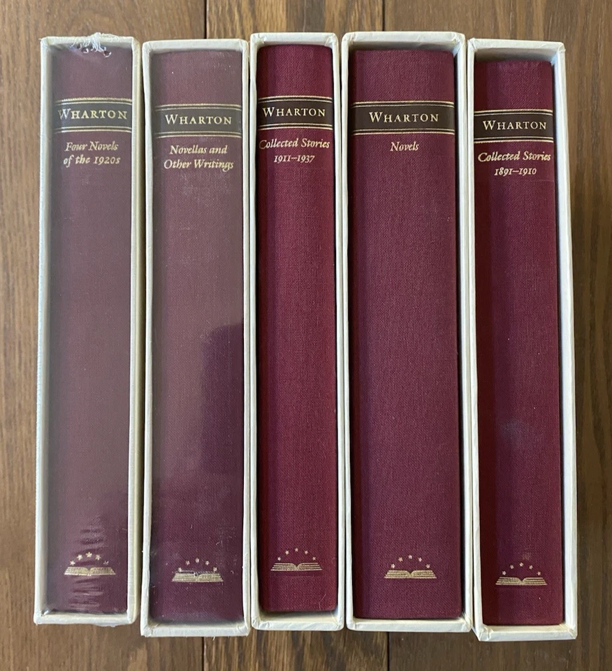 Edith Wharton 5 Volumes The Library of America Foto 1 de 4