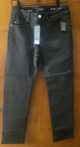 Jeans Liverpool The Relaxed Straight Nero Taglia 29x34 Nuovo con etichette - Foto 1 di 6