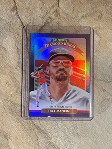 2020 Donruss Diamond Kings Trey Mancini viola #24/63 - Foto 1 di 2