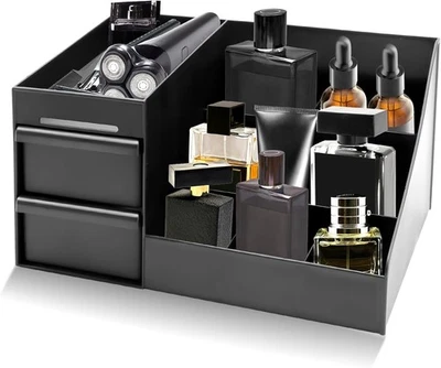 Cologne Organizer for Men, Perfume Stand Organizer, Dresser and Bathroom Organiz - Image 1 of 4