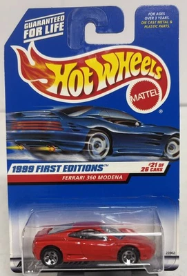 1999 Hot Wheel First Editions 21/Ferrari 360 Modena-Red No. 1113 (K), READ DESCR - Image 1 of 4