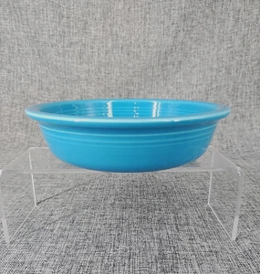 Fiesta Retired Peacock w/glaze skip inside 6 7/8" Classic Rim Cereal Bowl 19 oz - Picture 1 of 8