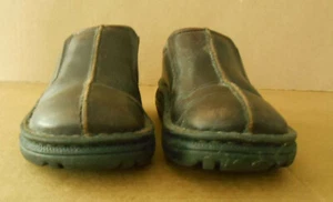 Skechers Jungen Braun Leder Obermaterial Slipper Schuhe Größe 13,5 SN9722L Code: BRBP - Bild 1 von 4