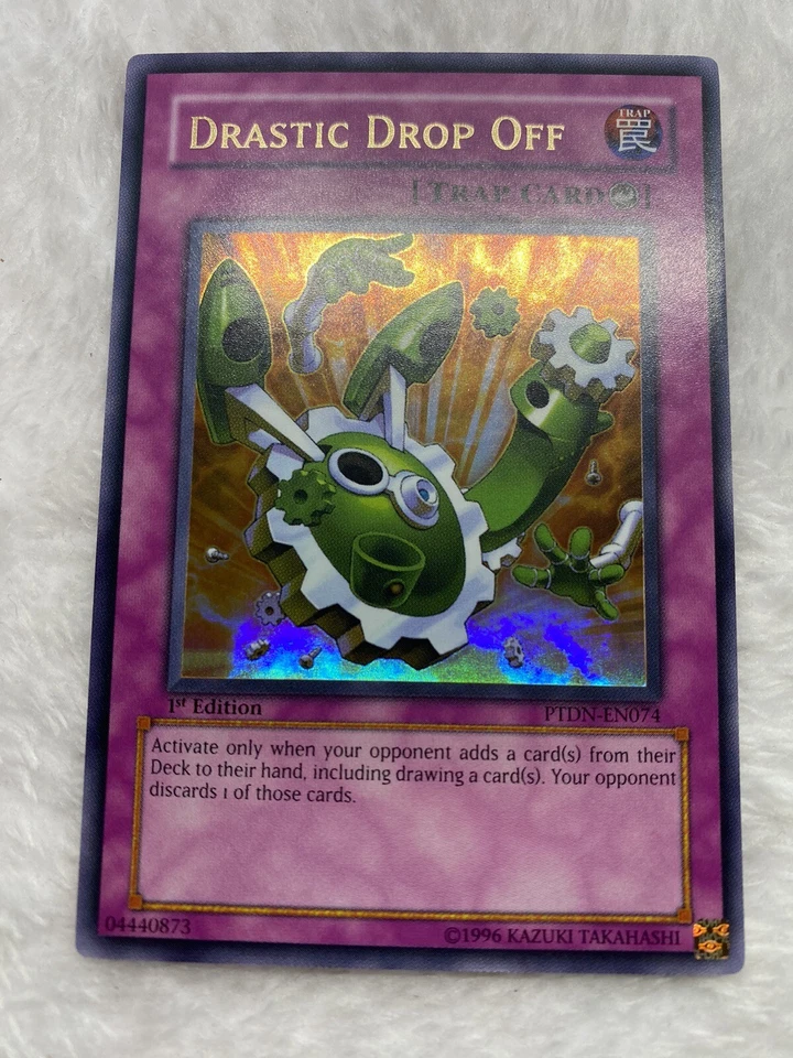 Yu-Gi-Oh! Drastic Drop Off Phantom Darkness PTDN-EN074 1st Ed Ultra Rare MP - Image 1 of 4