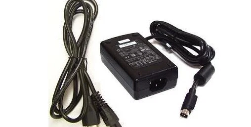 4-Pin power supply AC adapter cord charger for Elo 15A1 POS Touch screen monitor - Image 1 of 1