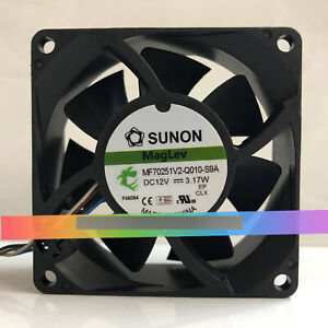 SUNON 70*70*25MM DC12V 3.17W MF70251V2-Q010-S9A 4-wire Cooling Fan