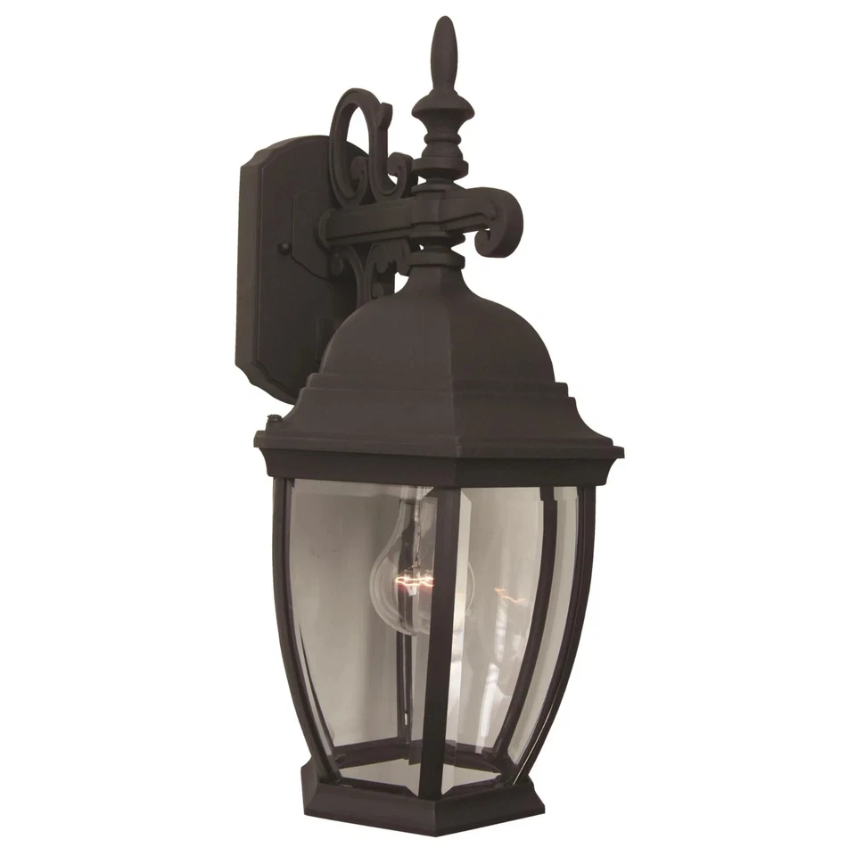 Arandela de parede de vidro curvado artesanal 18 ao ar livre Z284-RT - Imagem 1 de 1