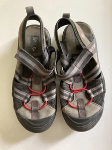 Adidas Sandale Größe 32 Jungen halboffen Trecking Klettverschl. Outdoor Wandern - Bild 1 von 7