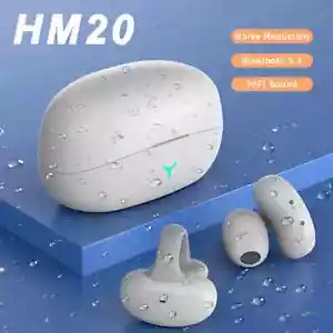 Open Ear Clip Headphones HM20 Bluetooth 5.3 Sports Earphones Wireless Earbuds - Bild 1 von 10