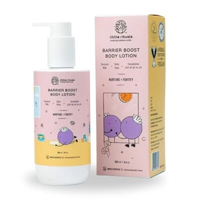 Loción corporal para bebé Little Rituals Barrier Boost | Ceramida, leche de coco, Gotu Kol Foto 1 de 3