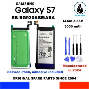 ORIGINAL BATTERY SAMSUNG GALAXY S7 SM-G930 EB-BG930ABA EB-BG930ABE 3000mah OEM - Photo 1 sur 10