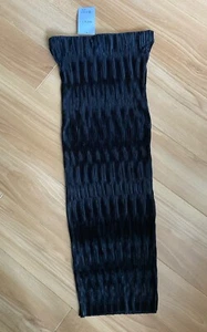 Ladies next black long fitted body con style stretch skirt size S 6/8 NWT - Picture 1 of 4