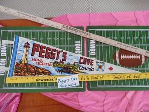 Banderín vintage Peggy's Cove Nueva Escocia Canadá 25" Canadá - Imagen 1 de 9