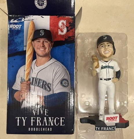 2023 Ty France bobblehead collectible, 7/18/23 SGA, Seattle Mariners Cover