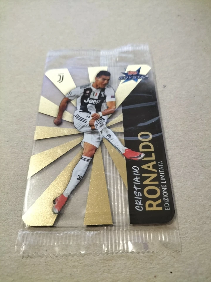 TOPPS CRYSTAL CARD SIGILLLATA CRISTIANO RONALDO EDIZIONE LIMITATA - Bild 1 von 1