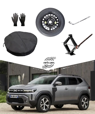 Roue de secours Galette 17" pour DACIA DUSTER 2024 present avec Kit 135/80 R17 - Photo 1/4