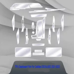 Precut Interior Scratch-Prevent Paint Protection Film For Cadillac Escalade 21- - Bild 1 von 7