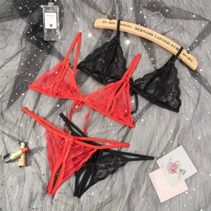 Babydoll Costumes Women Hot Open Bra Crotch Lace Sexy Transparent Underwear Sexy - Picture 1 of 10