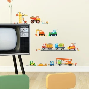 Calcomanía de pared extraíble Decowall Coches Transporte Vehículo Niños DS-8012 - Imagen 1 de 6