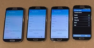 Lot of 4 Samsung Galaxy S4 SGH-i545 (Verizon AT&T) - Picture 1 of 4