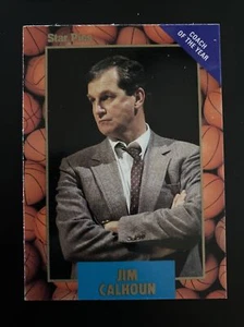 Jim Calhoun 1990 Star Pics Pro Prospects - Picture 1 of 3