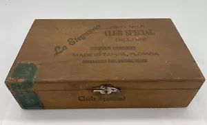 Vintage Box Nature ""Club Special"" Zigarrenbox mit Zigarrenstempel - Bild 1 von 7