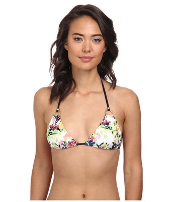 VITAMINA A COSMO DELUXE HALTER BIKINI BAÑADOR TOP BLANCO MULTI MEDIANO $92 Foto 1 de 4