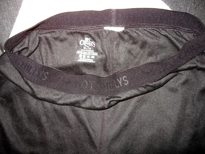HOT CHILLYS WOMEN'S PEPPER SKINS BOTTOM SZ XL BLACK BASE LAYER EUC - Image 1 of 4