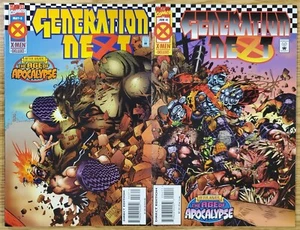 GENERATION NEXT #3,3,4 (1995) 3 libri MARVEL Age of Apocalypse Parts 26,29 MID+ - Foto 1 di 7