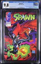 Spawn #1 CGC NM/M 9.8 White Pages McFarlane 1st Appearance Al Simmons!