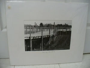 MATTED PHOTOGRAPHY Cedar Key House Ramp by Larry Santucci Acid Free Art 16x20 - Picture 1 of 5