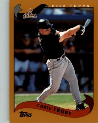 2002 Topps MLB Chris Truby #8 - Image 1 of 2
