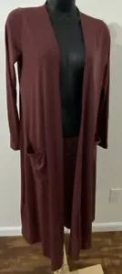 Suéter cárdigan elástico manga larga frente abierto LuLaRoe para mujer talla XS - Imagen 1 de 9