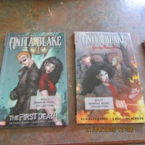 Marvel Adult Graphic Novel Collection x 2 Anita Blake Vampire Hunter x Library - Picture 1 of 12