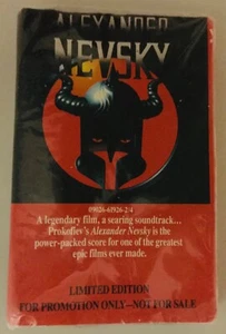 ALEXANDER NEVSKY SOUNDTRAC ANCIENT ECHOES FACTORY SEALED SAMPLER PROMO CASSETTE  - Picture 1 of 5