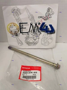 Honda Genuine OEM Rear Axle 2013 - 2025 CRF110F 42301-KYK-910 - Picture 1 of 2