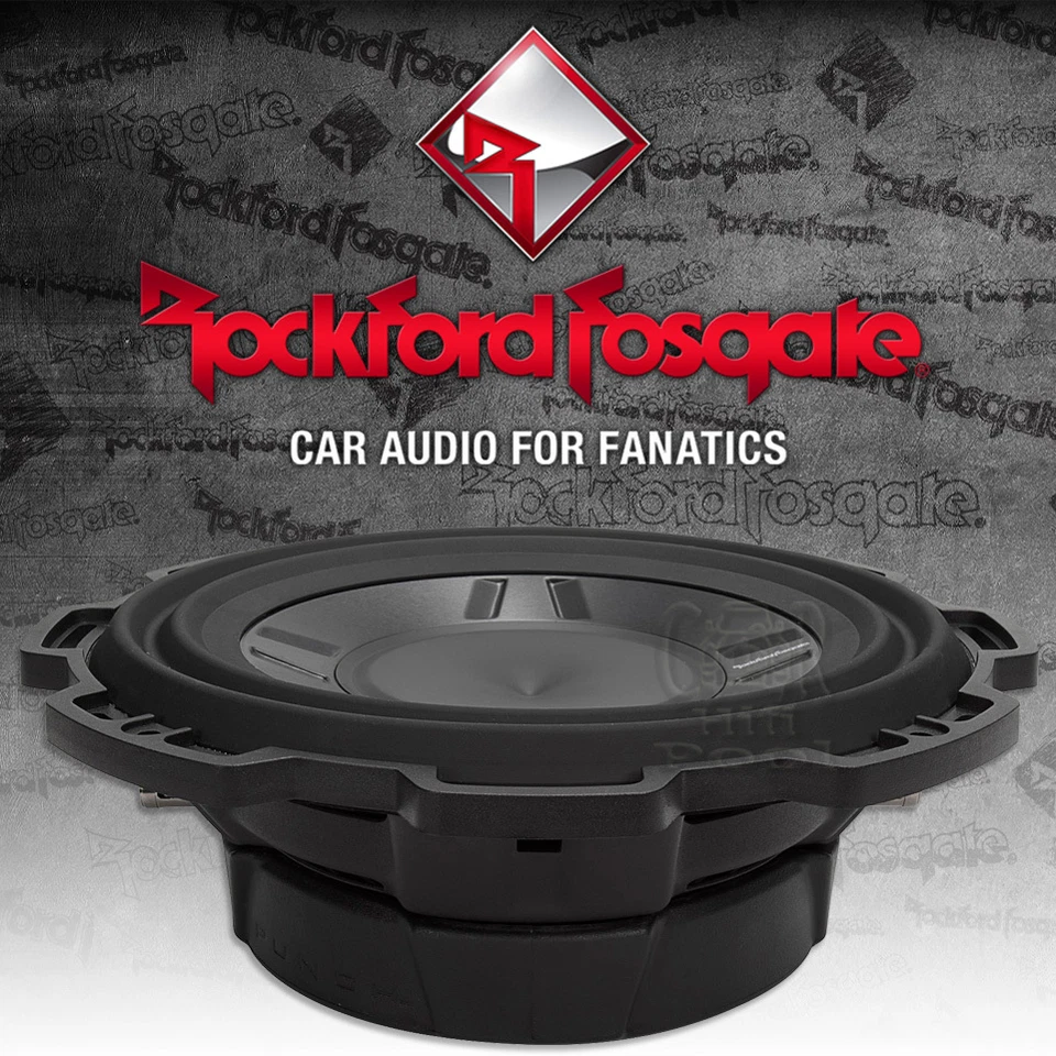 Rockford Fosgate Punch P3 P3SD2-10 25cm flach Subwoofer 600 Watt Bass Woofer - Bild 1 von 1