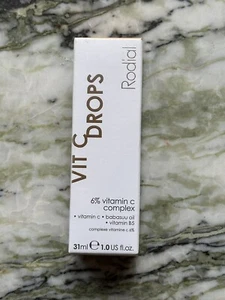 💛 RODIAL Vit C Booster Serum Drops 31ml 6% Vitamin C Complex New - Picture 1 of 4