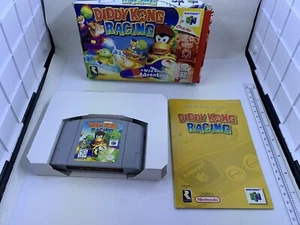 Diddy Kong Racing (Nintendo 64, 1997) N64 Completo CIB Probado Funcionando - Imagen 1 de 15