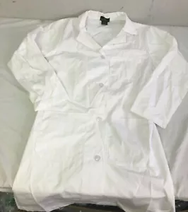 Natural Uniforms Unisex 40 inch White Lab Coat XXS - Picture 1 of 6