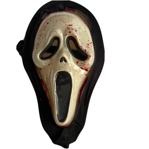 Halloween Costume Mask Multi Color Plastic Scream Blood Pump Adult Unisex Scary - Bild 1 von 5