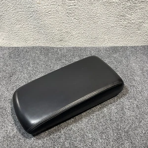 2008-2010 Dodge Charger 300 Black Center Console Lid Armrest OEM Leather Storage - Picture 1 of 10