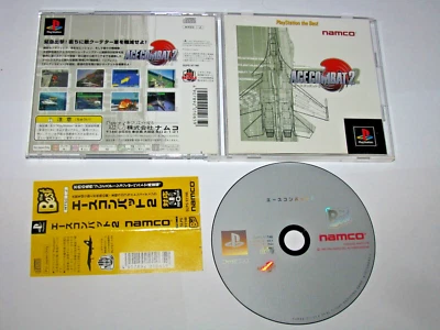 Ace Combat 2 (Japanese, Best) Playstation PS1 Japan import +obi US Seller - Image 1 of 4