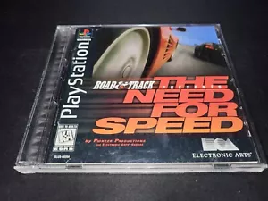 Road & Track Presents: The Need for Speed Black Sony Playstation 1 PS1 EX+NM CIB - Picture 1 of 3