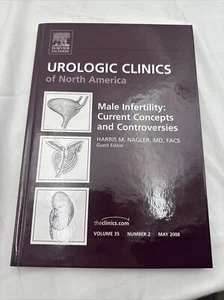 Urologic Clinics Male Infertility: Current Concepts And Controversies Hardcover - Picture 1 of 4