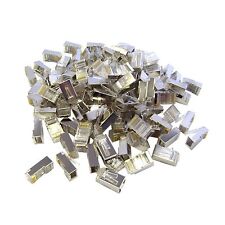 CAT6 Shielded Crimp Connector for Solid and Stranded Cable 100 Pcs  31D0-584HD