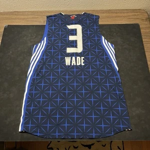 Dwyane Wade Jersey Miami Heat 2010 NBA Adidas East All Star XL +2 Length Vintage - Picture 1 of 14