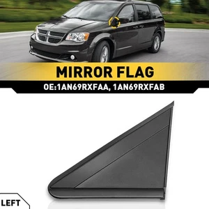 Driver Left Flag Mirror Applique for Dodge Grand Caravan Chrysler Town Country - Picture 1 of 12