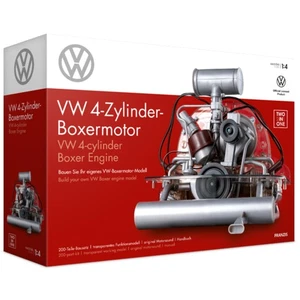 Volkswagen 4-Zylinder Käfer Bulli Bus Boxermotor Motorbausatz Modell Maßstab 1:4 - Bild 1 von 9